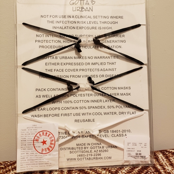 Face masks - Picture 2 of 2